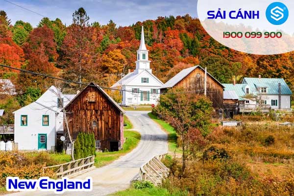 New England: Mùa thu vàng rực rỡ