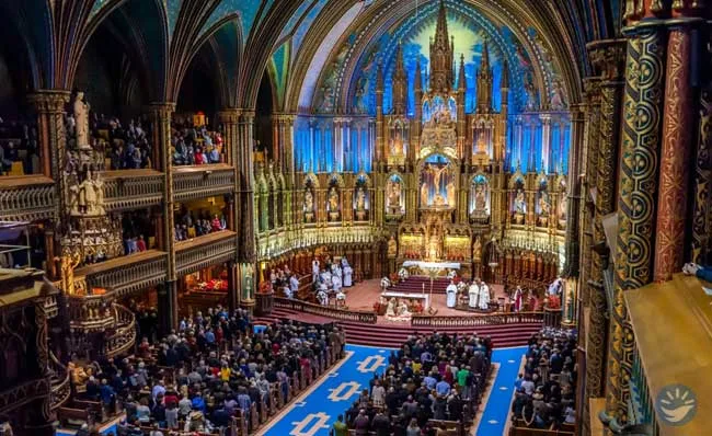 Nhà thờ Notre-Dame Basilica Montreal