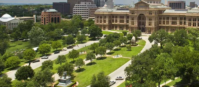 Texas State Capitol yard