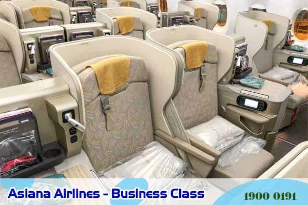 Khoang Hạng Thương Gia Asiana Airlines