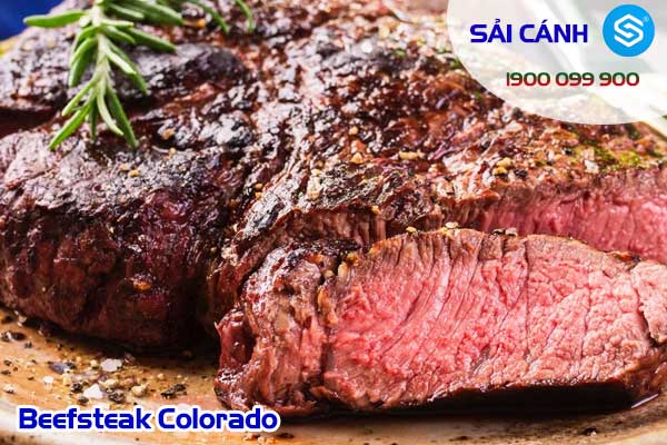 Ẩm thực Colorado: beefsteak