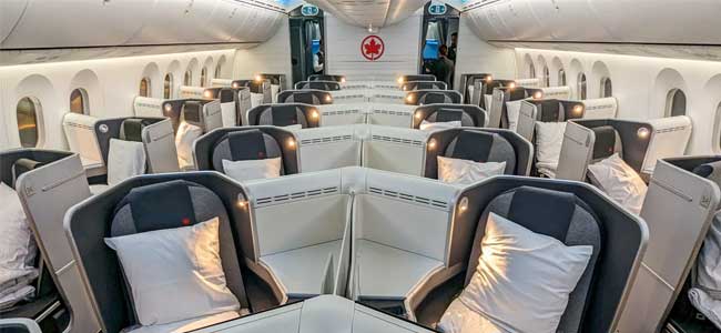 Hạng ghế Business Air Canada