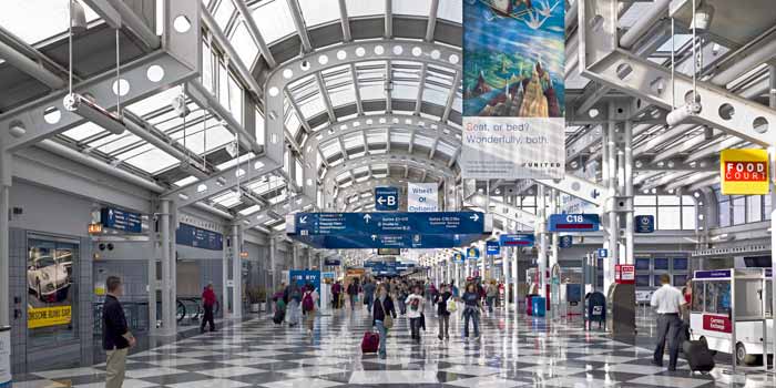 Chicago O'Hare Airpoty: Nhà ga 1 (Terminal 1)