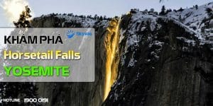 Chiêm ngưỡng thác lửa có một không hai ở Mỹ