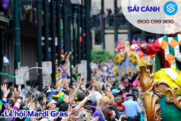 Khám phá Mỹ tháng 2: Lễ hội Mardi Gras