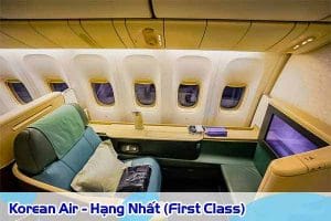 Korean Air - Hạng Nhất (First Class)