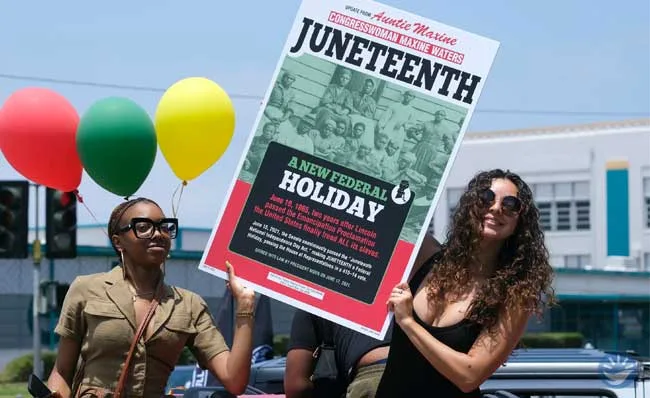 Lễ hội Juneteenth 19 tháng 6 - vé máy bay đi Mỹ tháng 6