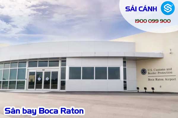 Sân bay Boca Raton: Cổng vào thiên đường nhiệt đới