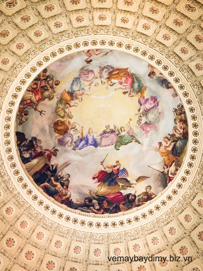 Bức tranh The Apotheosis of Washington