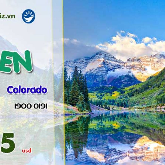 Vé máy bay đi Aspen (Colorado) giá rẻ