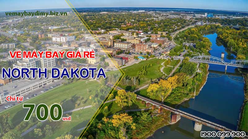 Vé máy bay đi Bắc Dakota