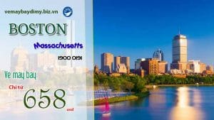 Vé máy bay đi Boston (BOS) bang Massachusetts giá rẻ
