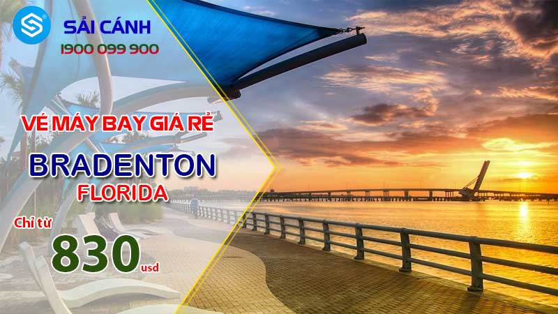 Vé máy bay đi Bradenton bang Florida