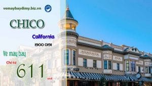 Vé máy bay đi Chico California giá rẻ