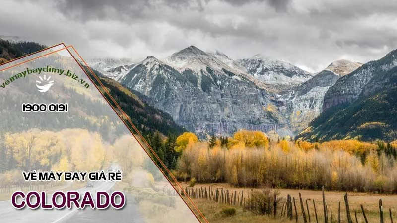 Vé máy bay đi Colorado