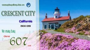 Vé máy bay đi Crescent City giá rẻ