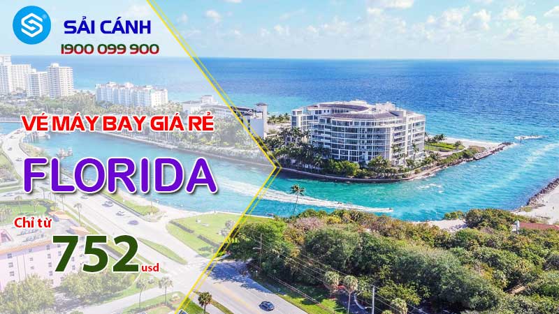 Vé máy bay đi Florida giá rẻ