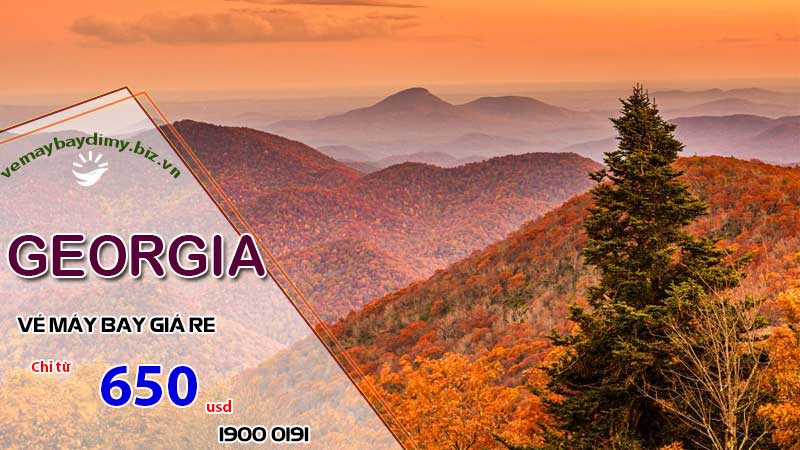 Vé máy bay đi Georgia giá rẻ
