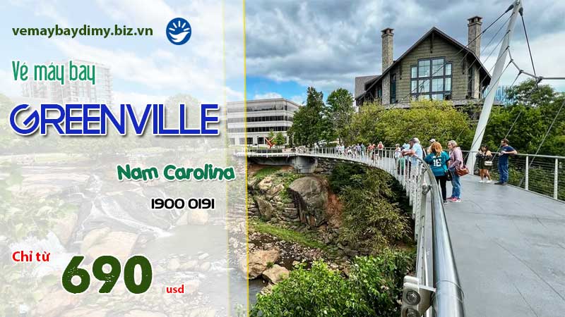 Vé máy bay đi Greenville (GSP)