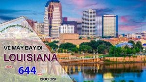 Vé máy bay đi Louisiana