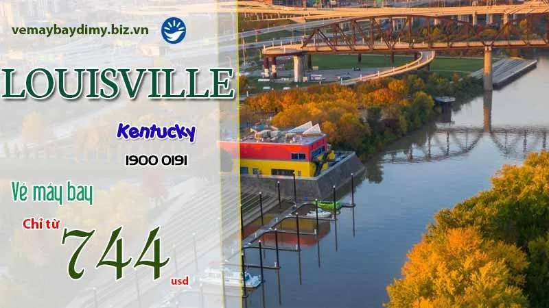 Vé máy bay đi Louisville, Kentucky giá rẻ