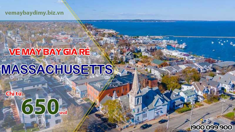 Vé máy bay đi Massachusetts