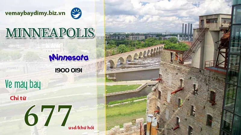 Vé máy bay đi Minneapolis