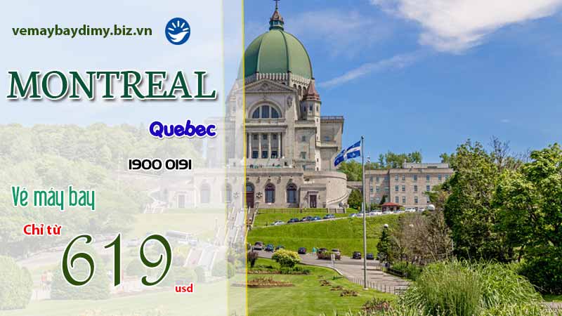 Vé máy bay đi Montreal (YUL) giá rẻ