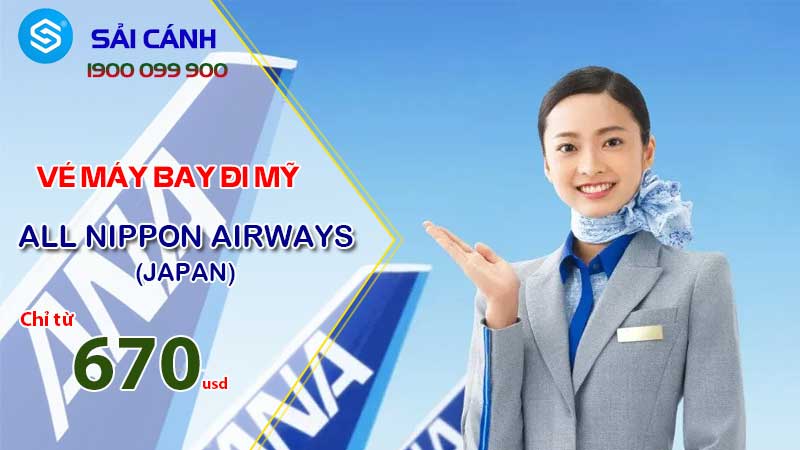 All Nippon Airways đi Mỹ