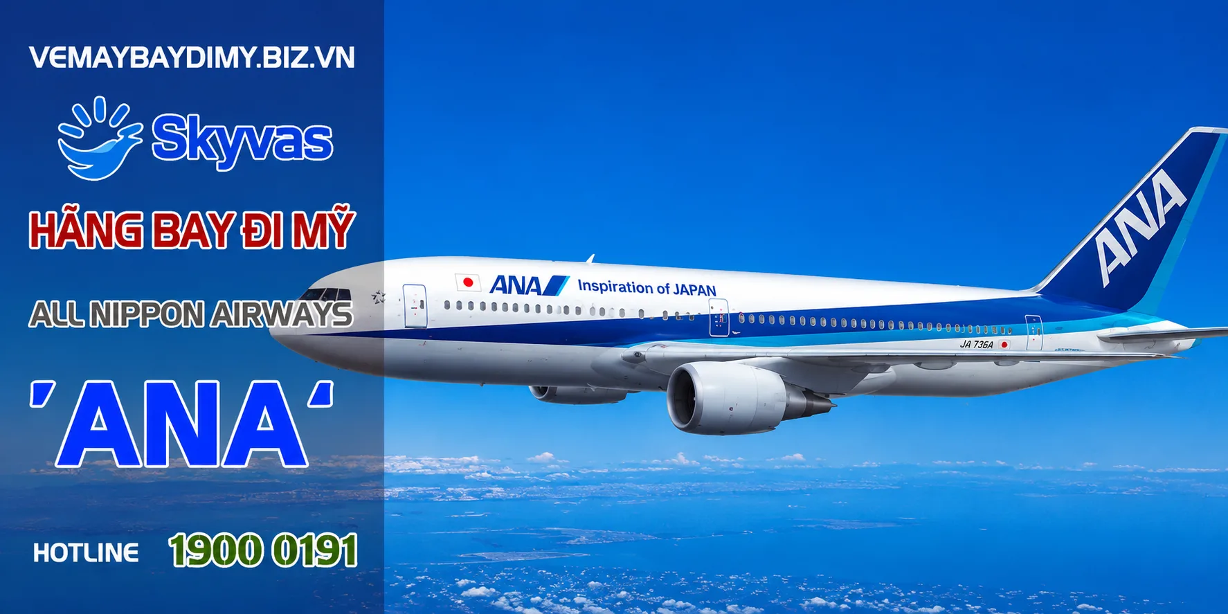 vé máy bay đi mỹ all nippon airways