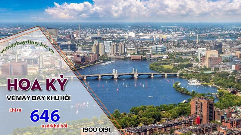 Vé máy bay đi Mỹ khứ hồi