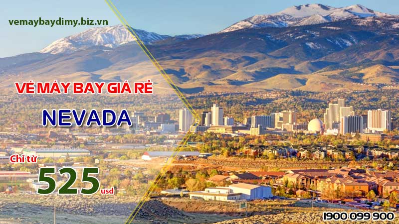 Vé máy bay đi Nevada, Hoa Kỳ giá rẻ