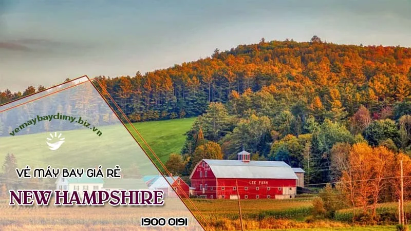 Vé máy bay đi New Hampshire giá rẻ