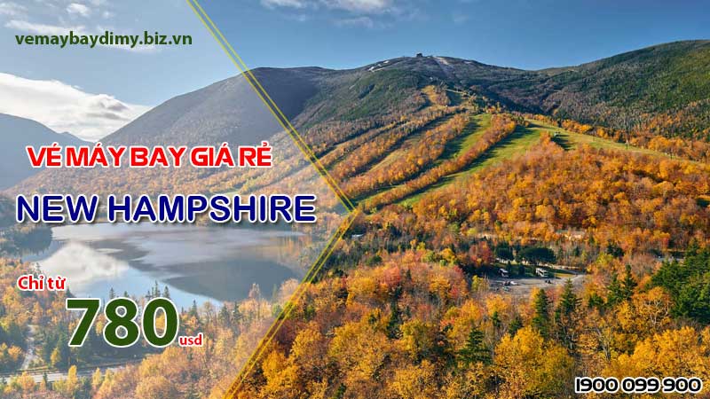 Vé máy bay đi New Hampshire, Mỹ