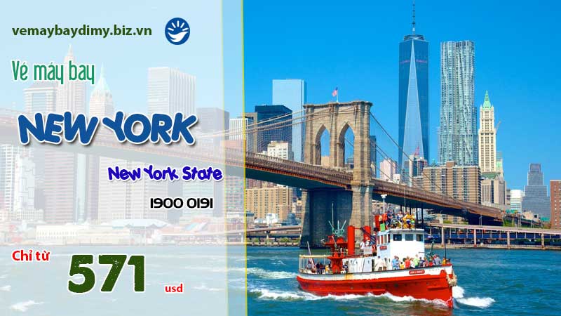Vé máy bay đi New York (NYC)