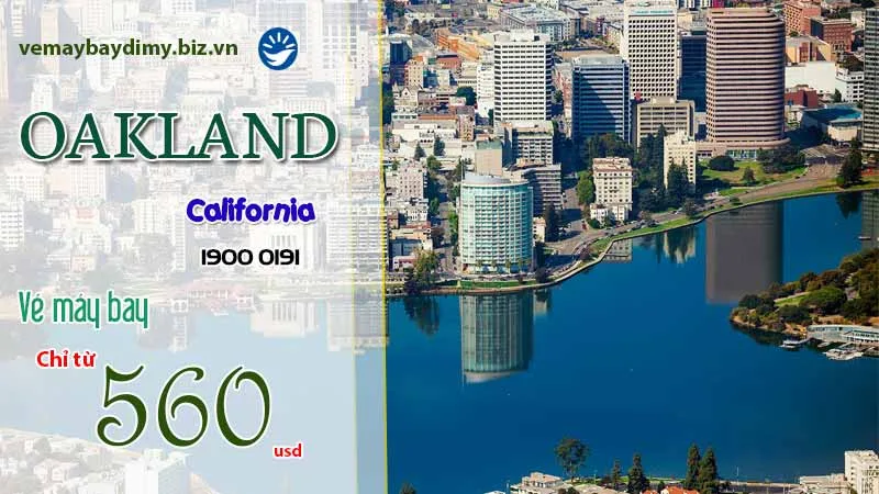 Vé máy bay đi Oakland (California) giá rẻ