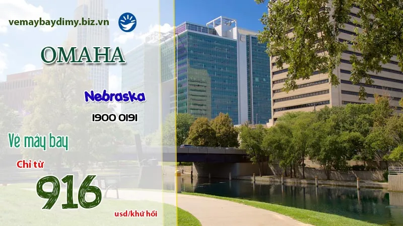 Vé máy bay đi Omaha (Nebraska)