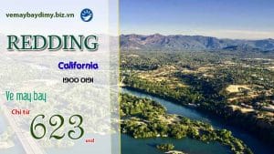 Vé máy bay đi Redding giá rẻ