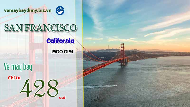 Vé máy bay đi San Francisco (SFO) California giá rẻ