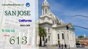 Vé máy bay đi San Jose (SJC) California giá rẻ