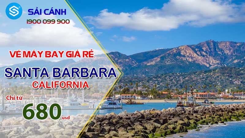 Vé máy bay đi Santa Barbara