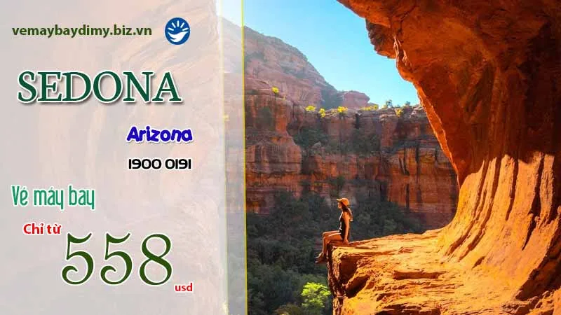 Vé máy bay đi Sedona, Arizona giá rẻ