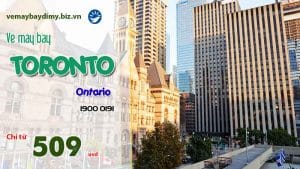 Vé máy bay đi Toronto (YYZ) giá rẻ