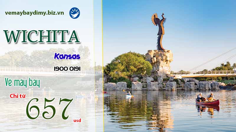 Vé máy bay đi Wichita, Kansas giá rẻ